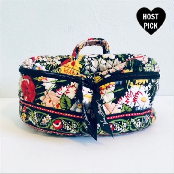 Vera Bradley Handbags - Vera Bradley Round Cosmetic Case